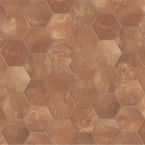 Cancos Tile Piccolo Series Terracotta 6 Hex Matte tile