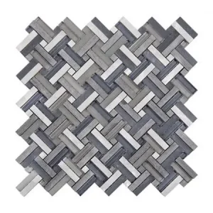 Happy Floors Project Deco Mosaics Series Captiva Dusk Natural Color tile